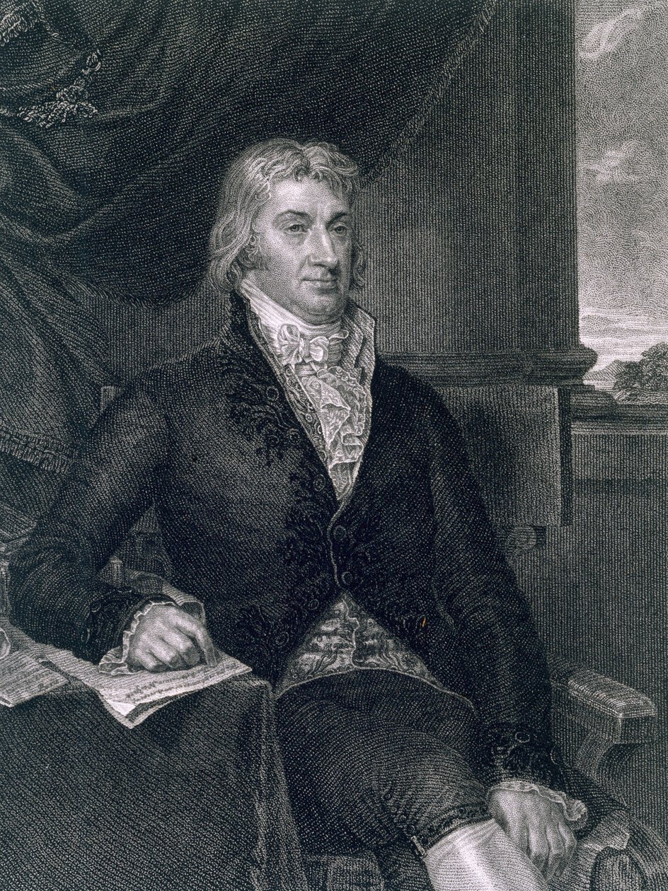 Robert R. Livingston, gegraveerd door E. Mackenzie door John Vanderlyn