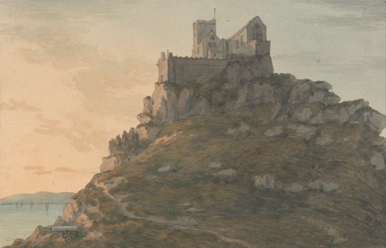 Sint-Michaelsberg, Cornwall door John Warwick Smith