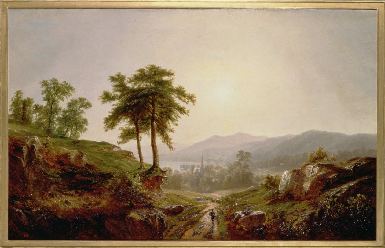 Op het Pad door John William Casilear