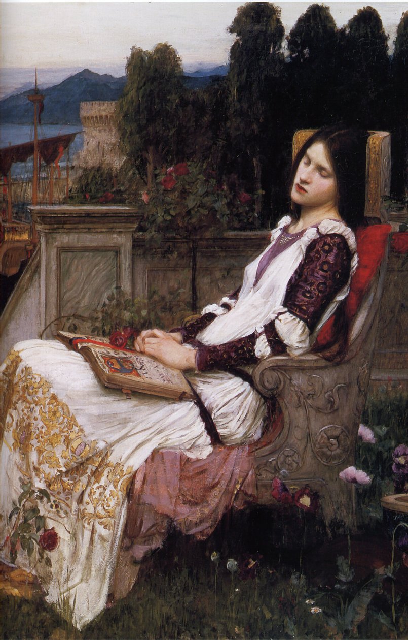Sint Cecilia door John William Waterhouse