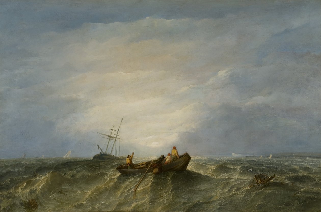 Bij Redcar door John Wilson Carmichael