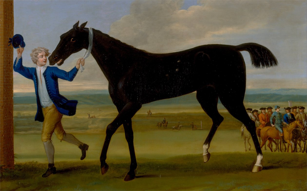 De hertog van Rutlands Bonny Black door John Wootton