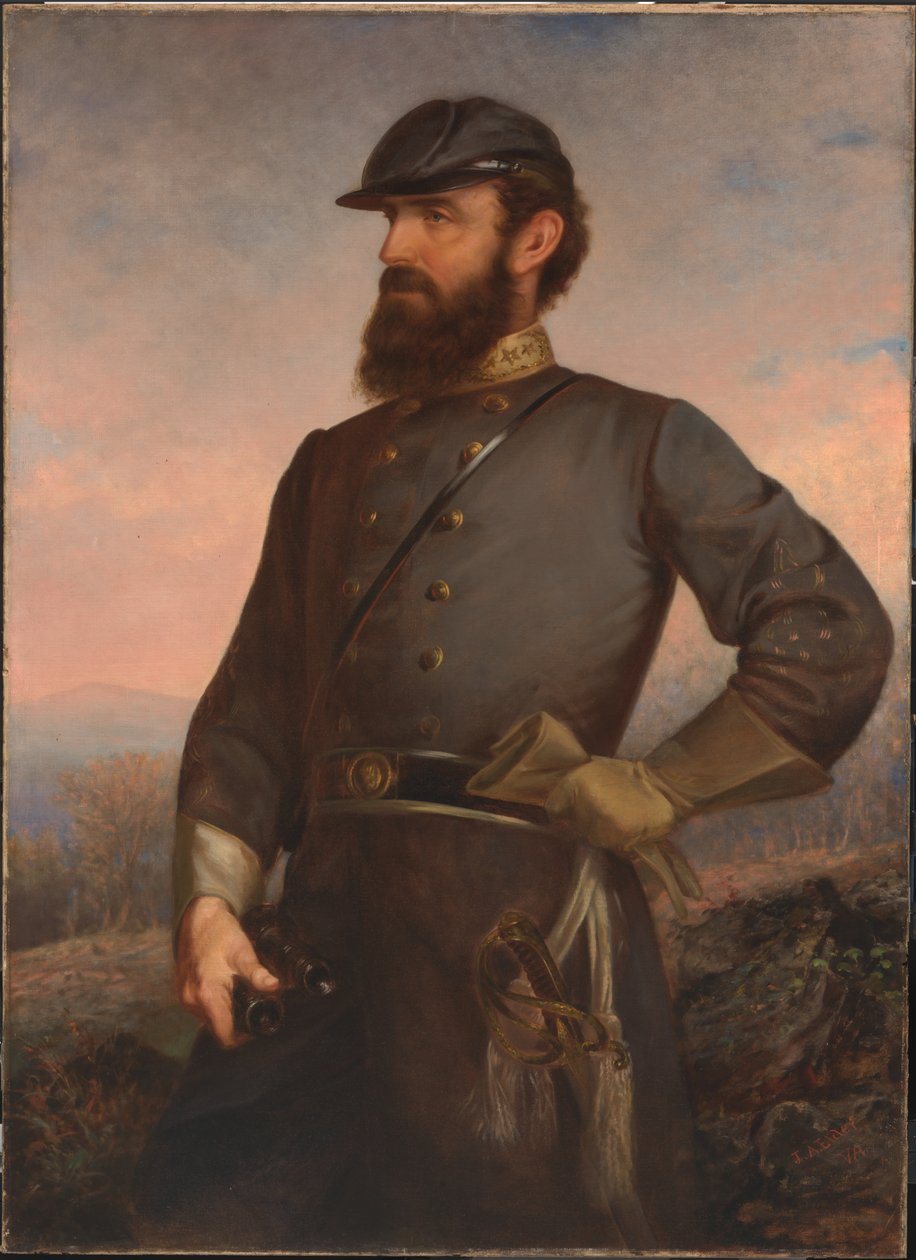 Thomas Jonathan Jackson (1824-1863) door John Adams Elder