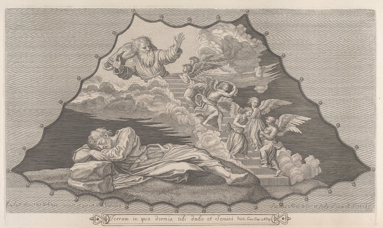 Jacob en de Hemelse Ladder door John Alexander
