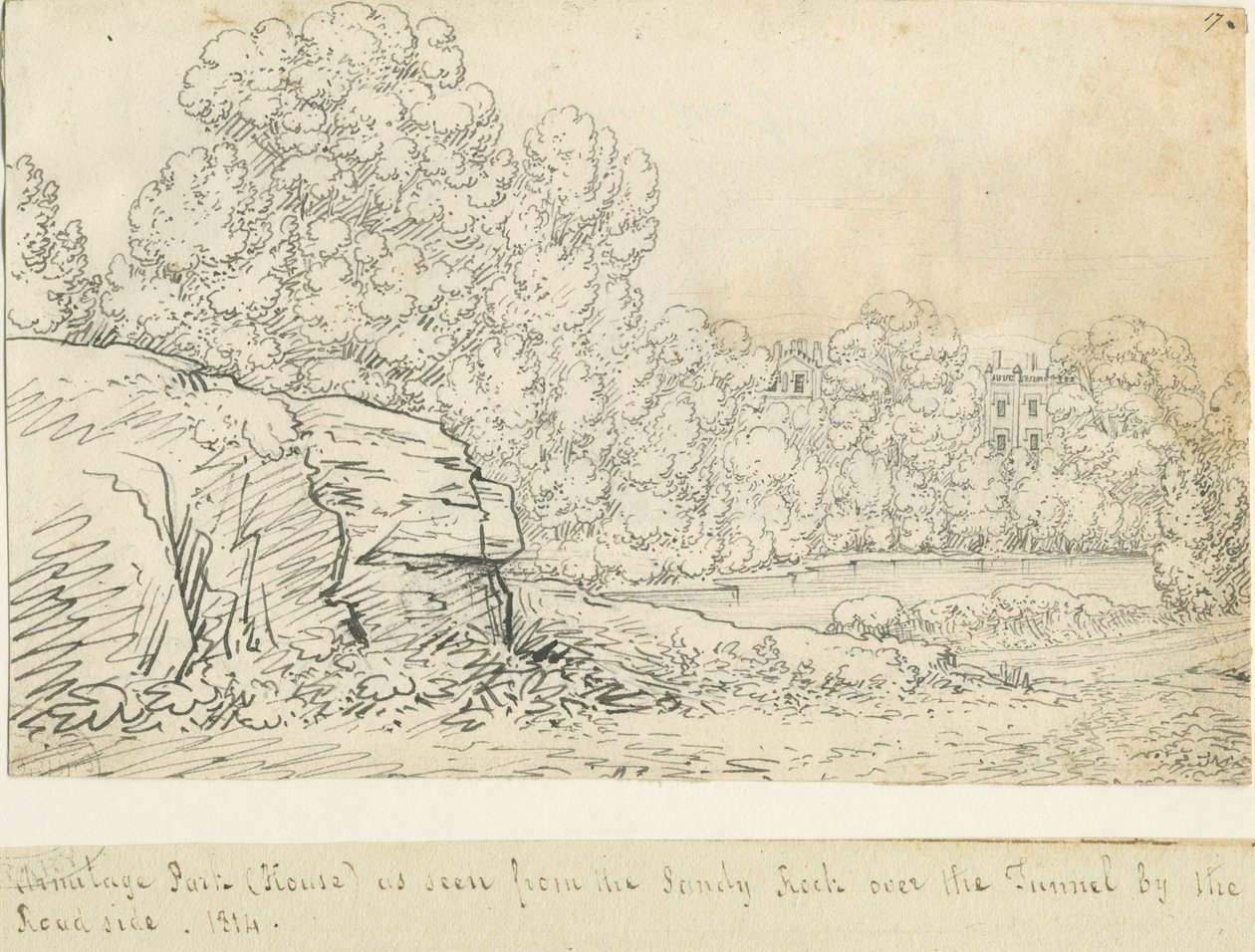 Armitage Park: pentekening door John Allport