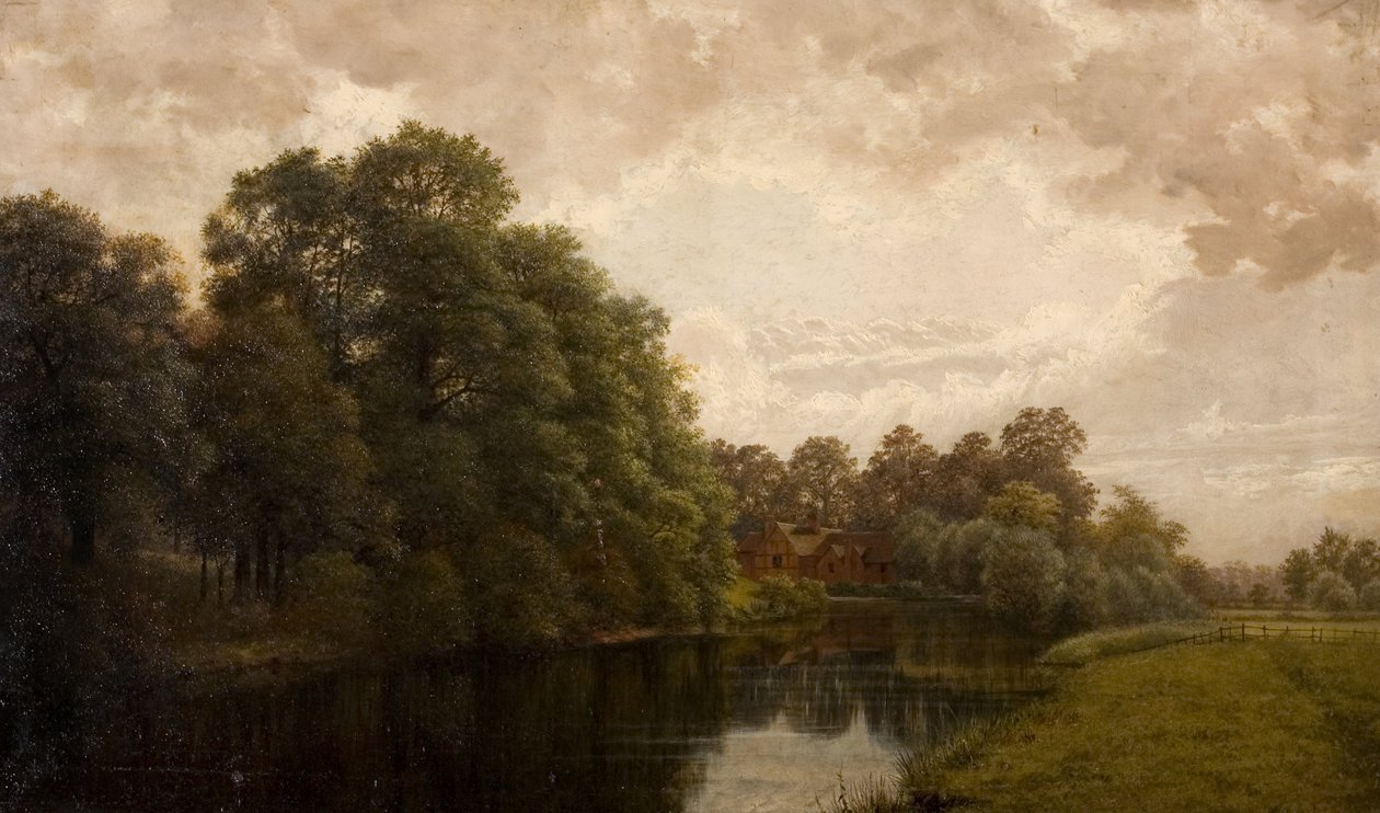 Een vredig Warwickshire tafereel, 1883 door John Anderson