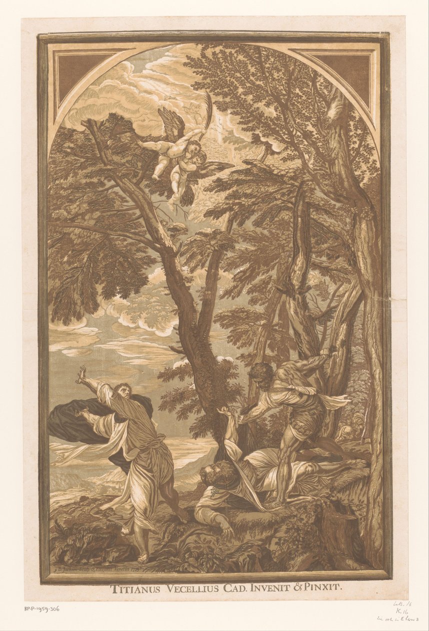 Marteling van Petrus door John Baptist Jackson