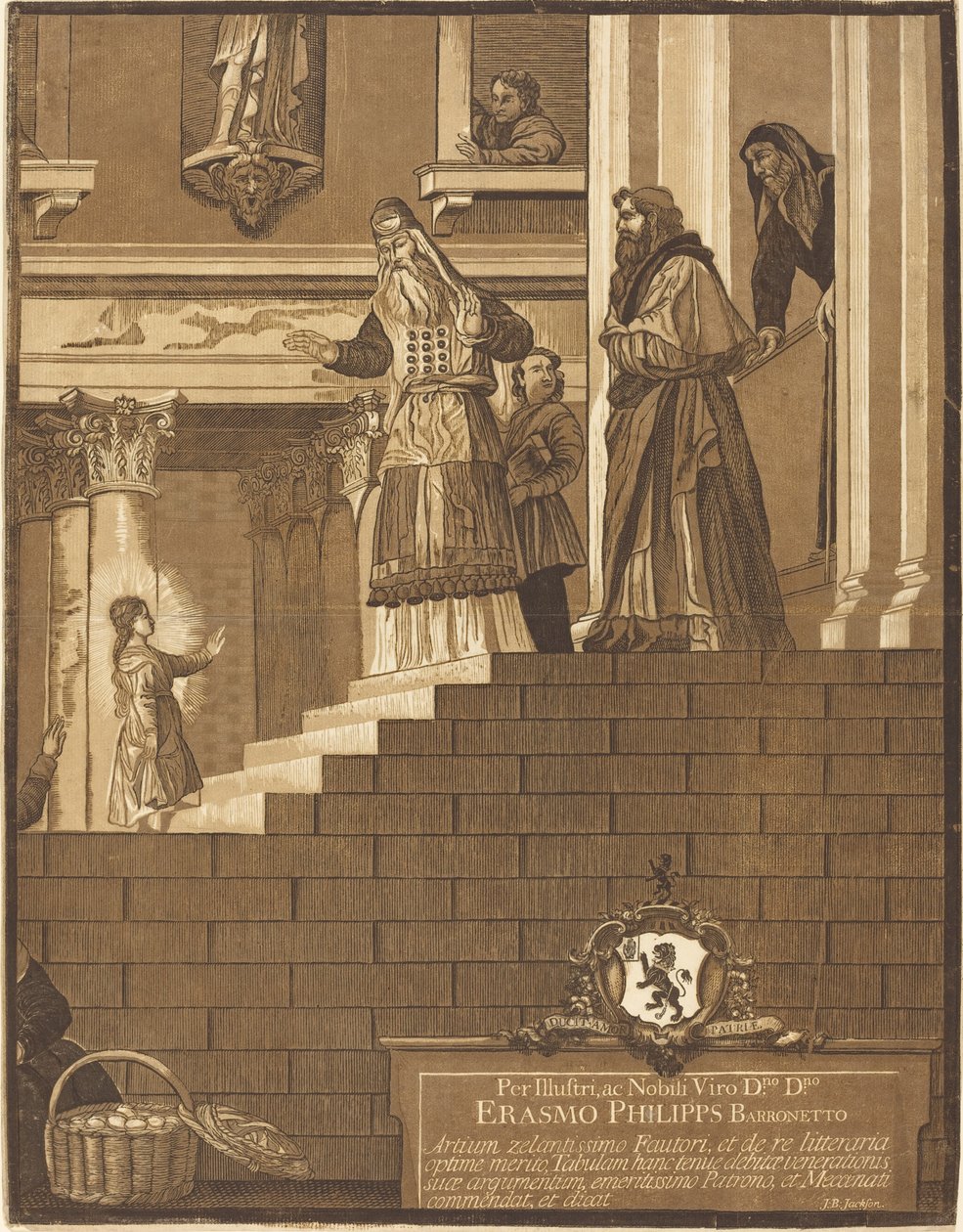 Presentatie van de Maagd in de Tempel door John Baptist Jackson