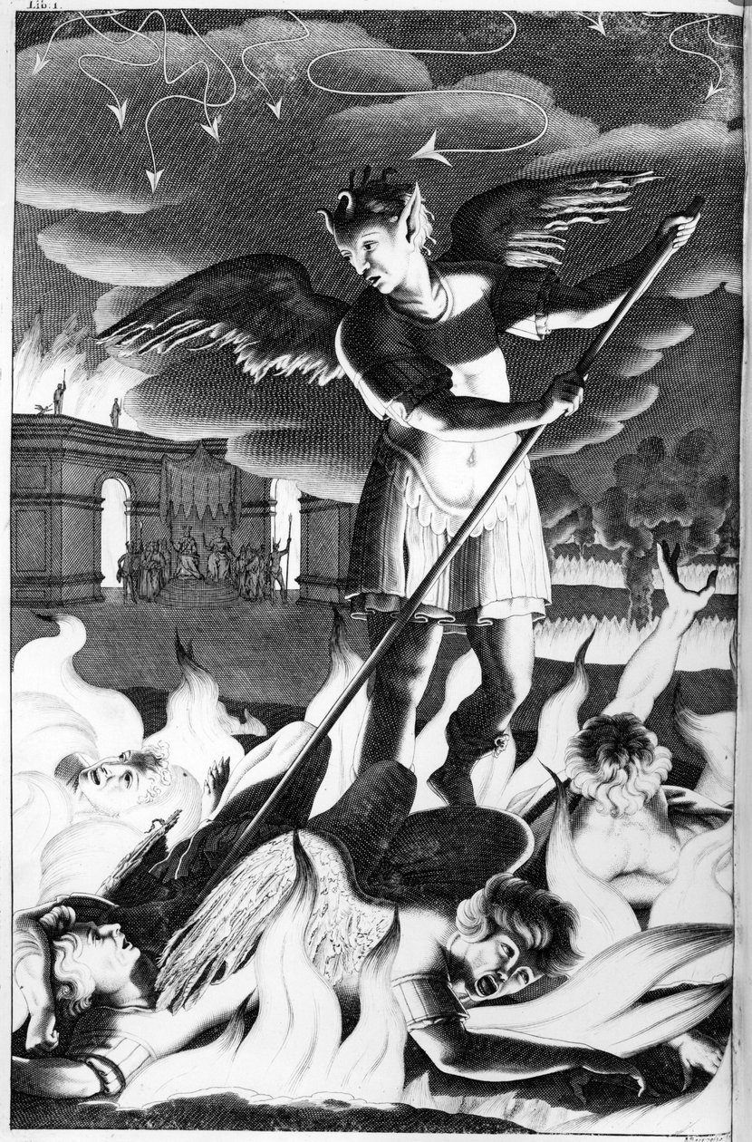 Satan, illustratie uit 