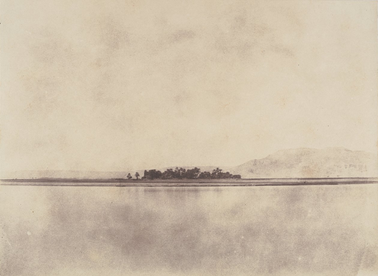 De Nijl voor de Thebaanse Heuvels, 1853-54 door John Beasley Greene