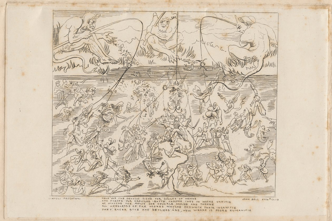 Diavoli Pescatori door John Bell