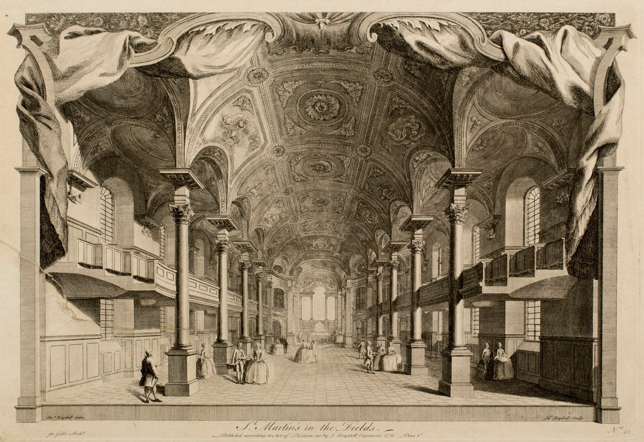 Interieur van Saint Martin