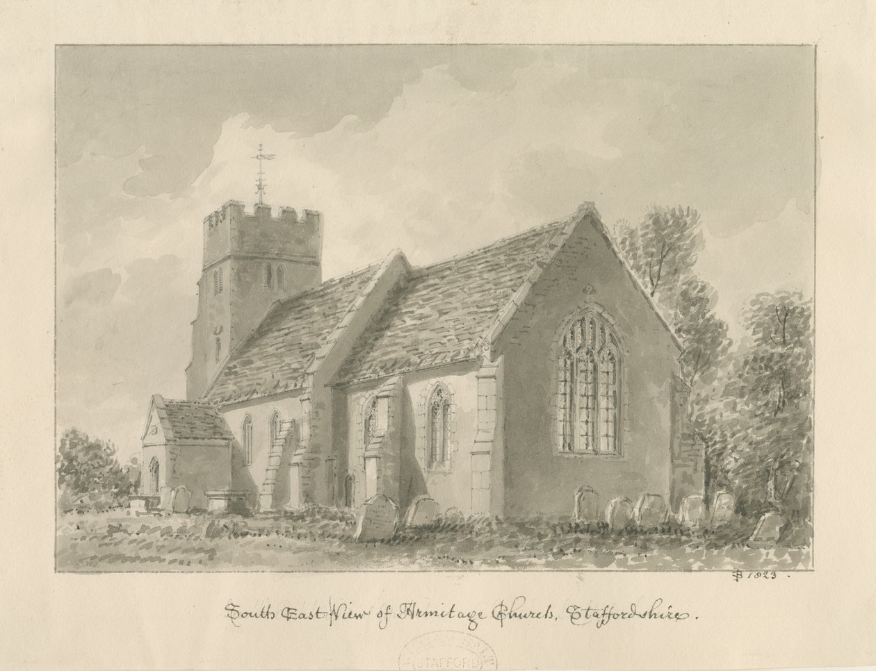 Armitage Kerk door John Buckler