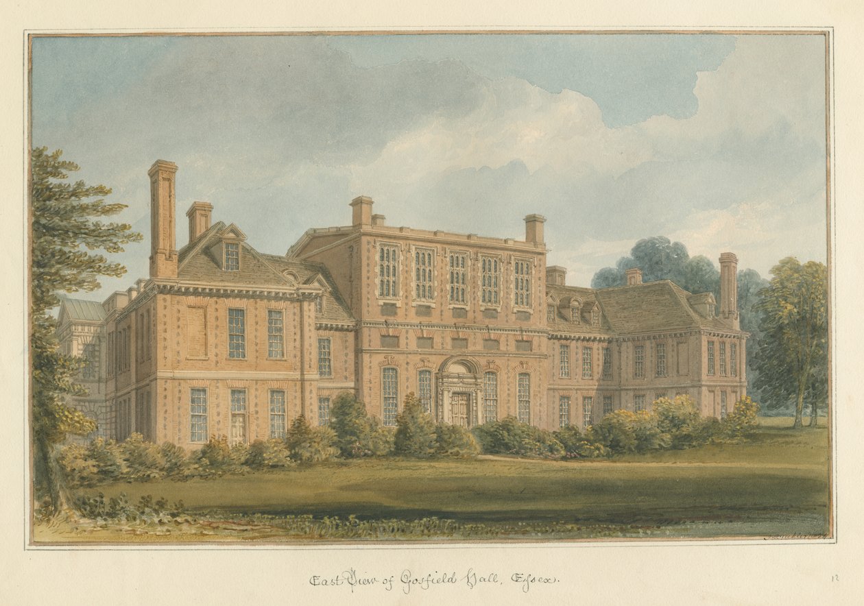 Essex - Gosfield Hall door John Buckler