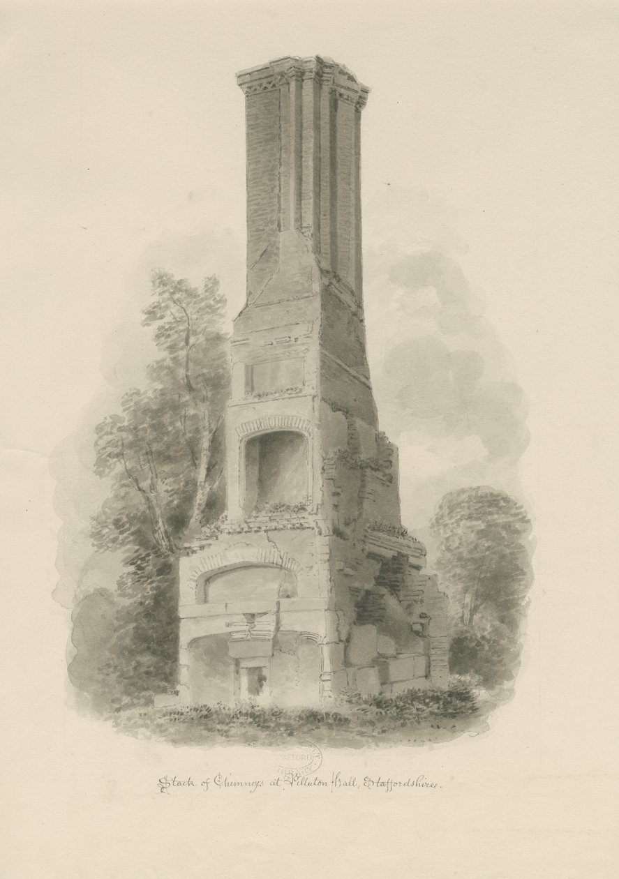Pillaton Hal - Keukenschouw door John Buckler