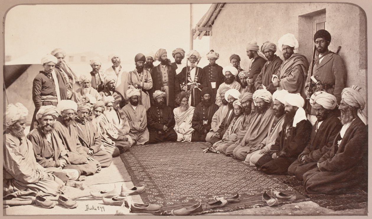 Munad Khani-groep, 1879 door John Burke