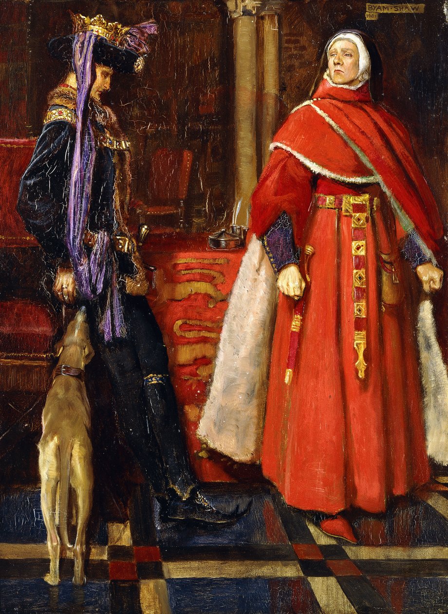 Het is beter de berisping van de wijze te horen dan een man het lied van dwazen, 1901 door John Byam Liston Shaw