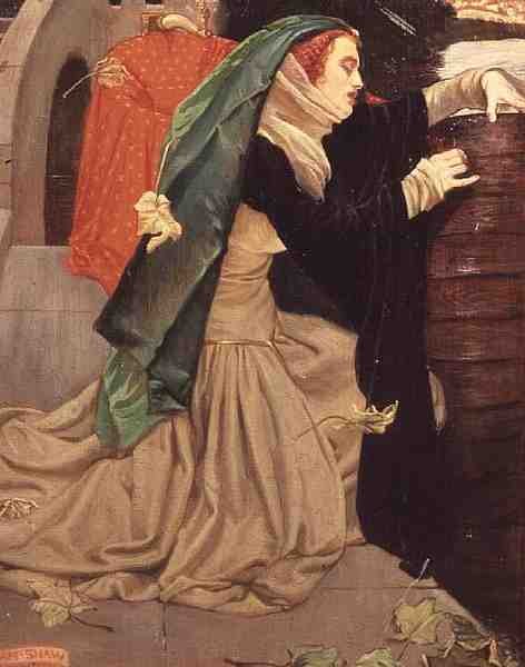 De dame van Shalott door John Byam Liston Shaw