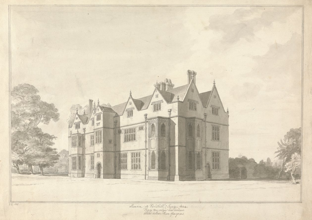 Landhuis bij Pendhill, Survey door John Carter