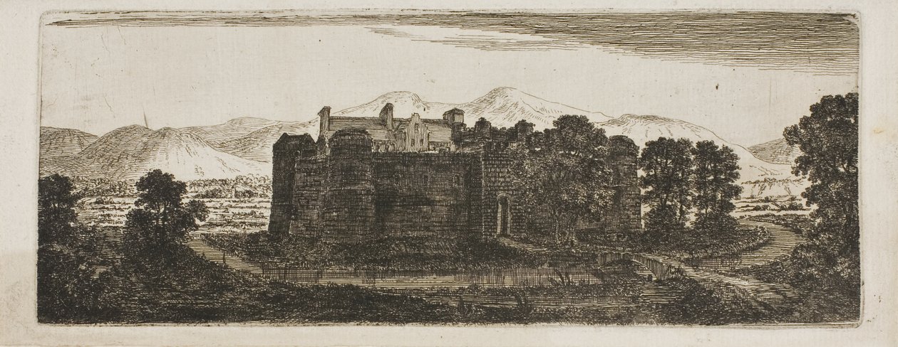 Boghall vanuit Biggar door John Clerk of Eldin