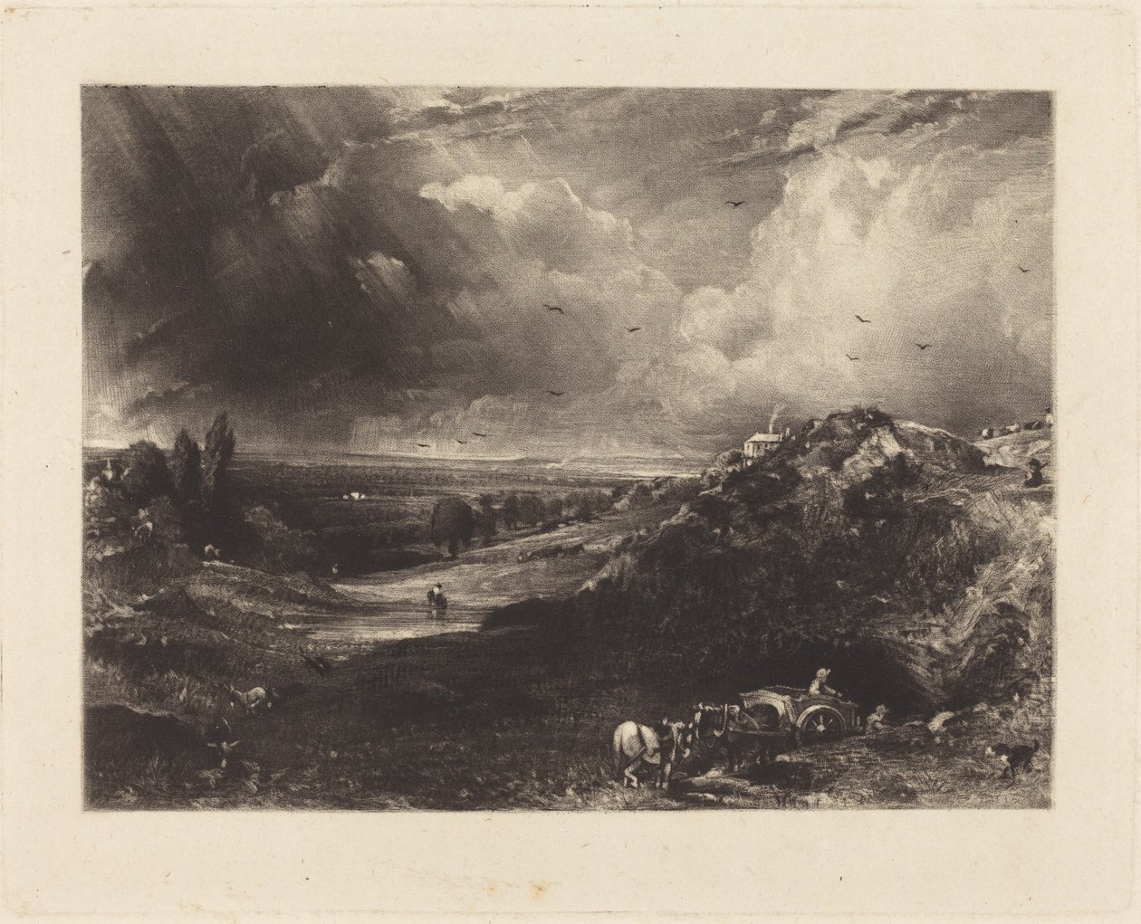 A Heath door John Constable