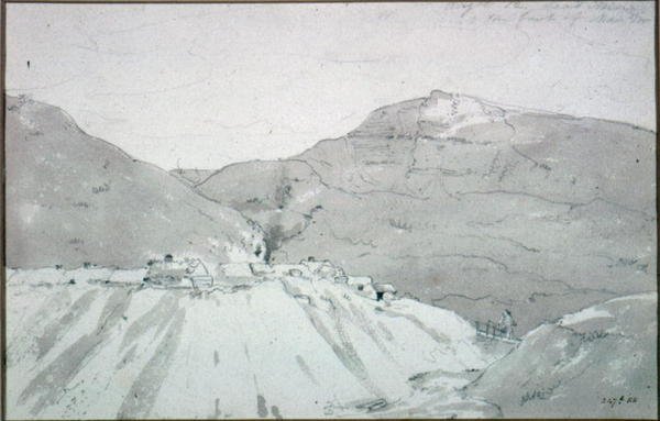 Een loodmijn aan de voet van Mam Tor door John Constable