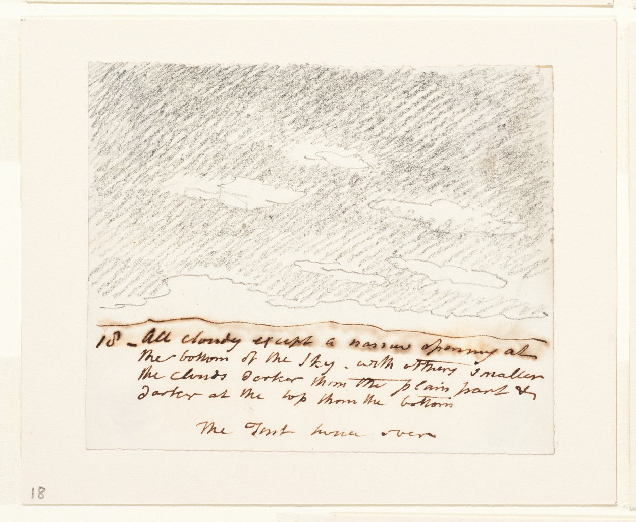 Wolkstudie (naar Alexander Cozens