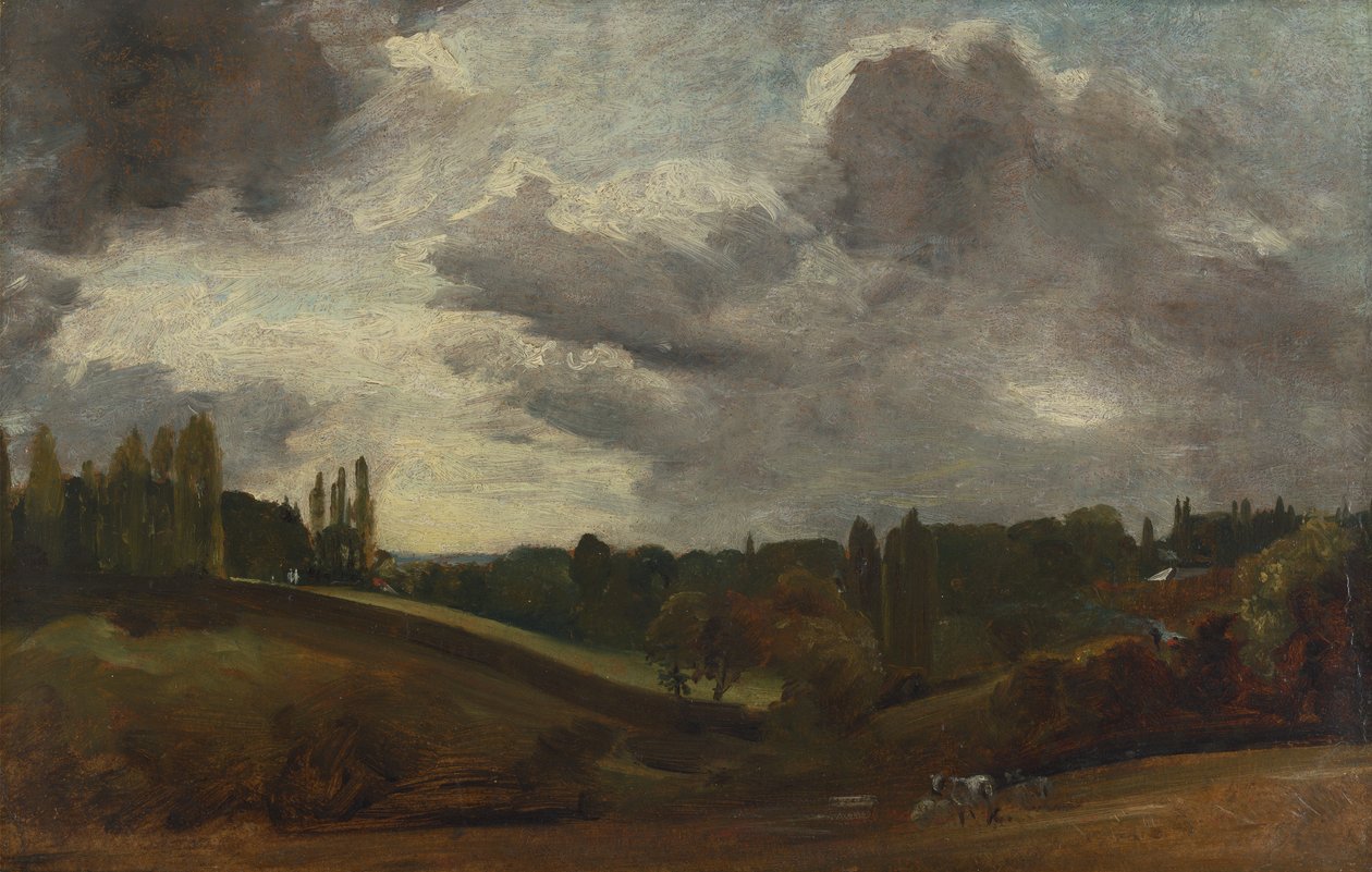East Bergholt door John Constable