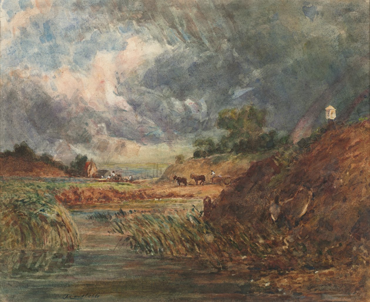 Hampstead Heath door John Constable