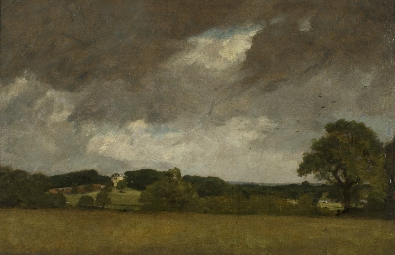 Malvern Hall vanuit het zuidwesten door John Constable