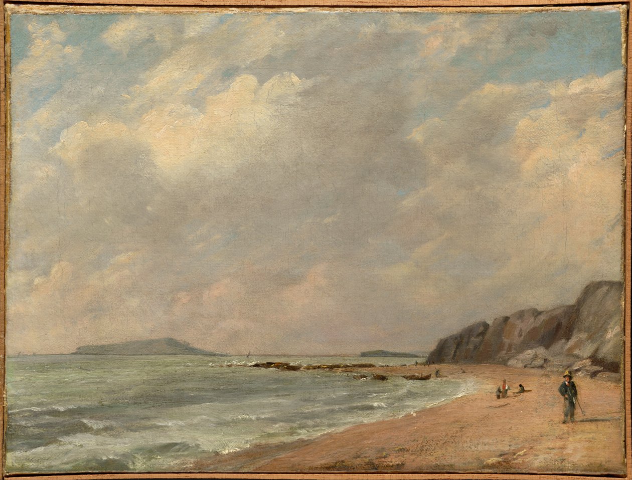 Baai van Osmington door John Constable