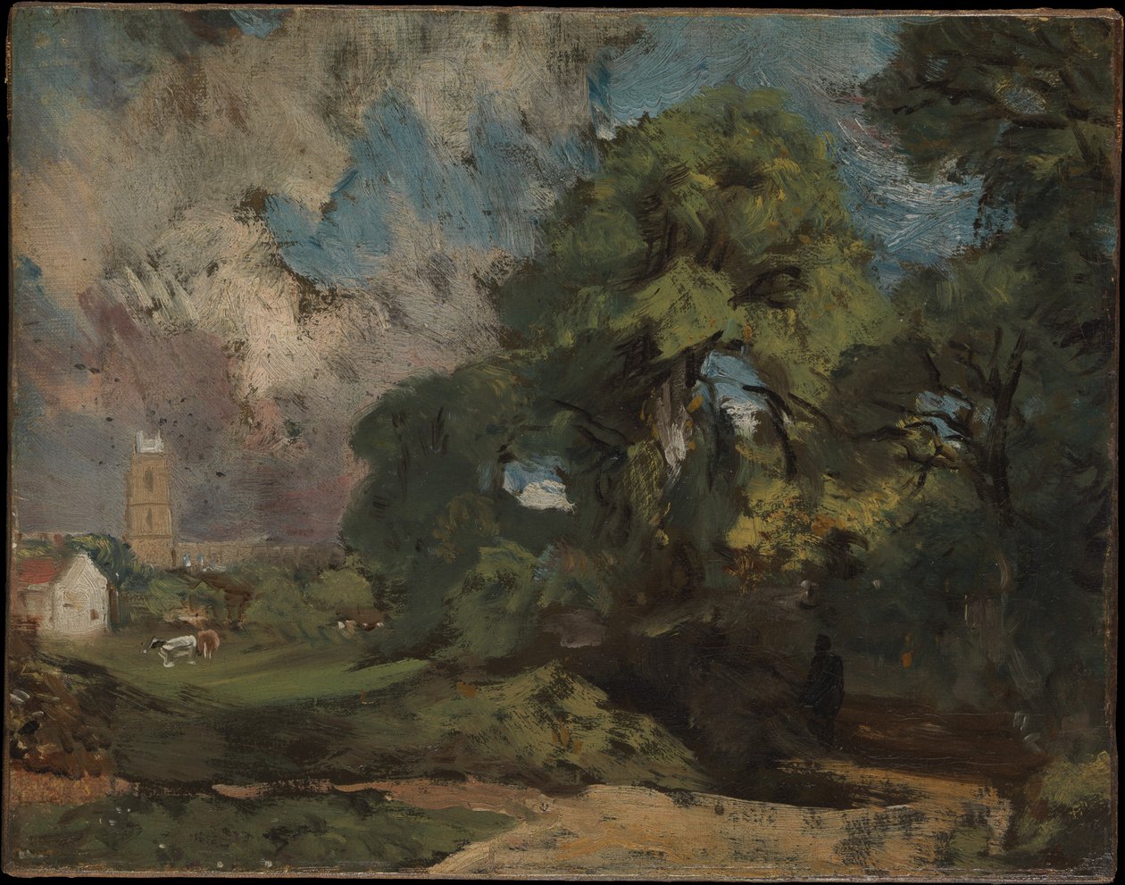 Stoke-by-Nayland door John Constable