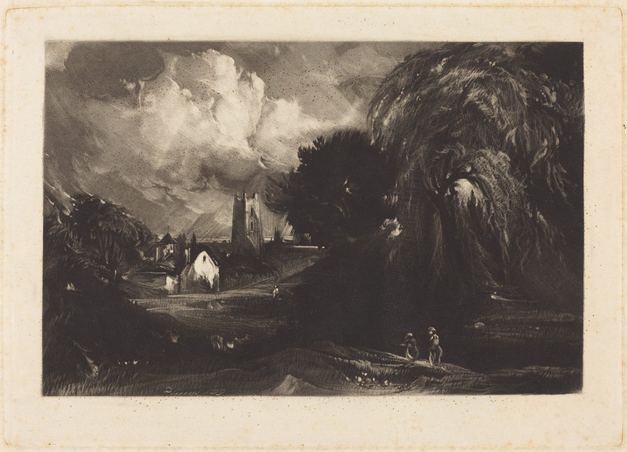 Stoke-by-Neyland door John Constable