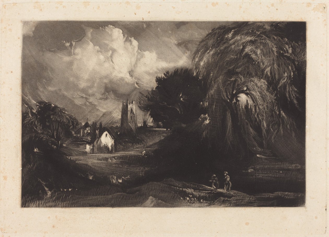 Stoke-by-Neyland door John Constable