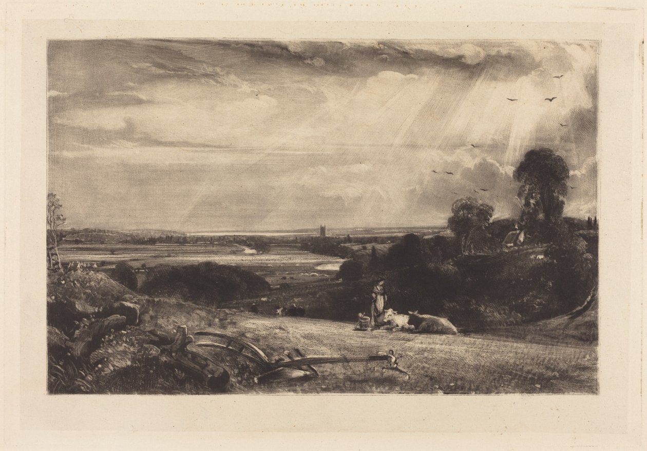 Zomerochtend door John Constable