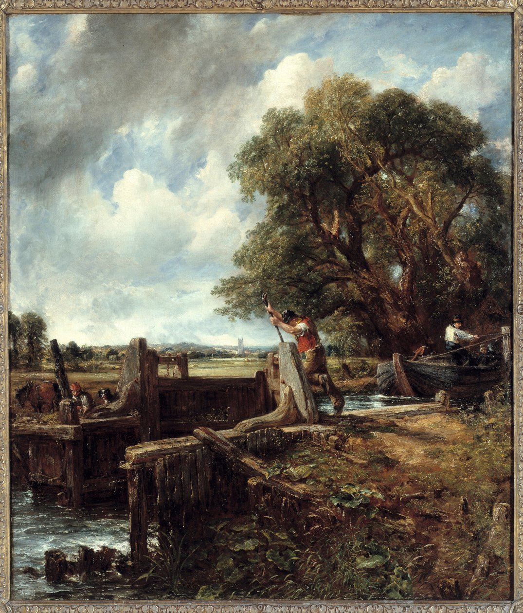 Het slot door John Constable