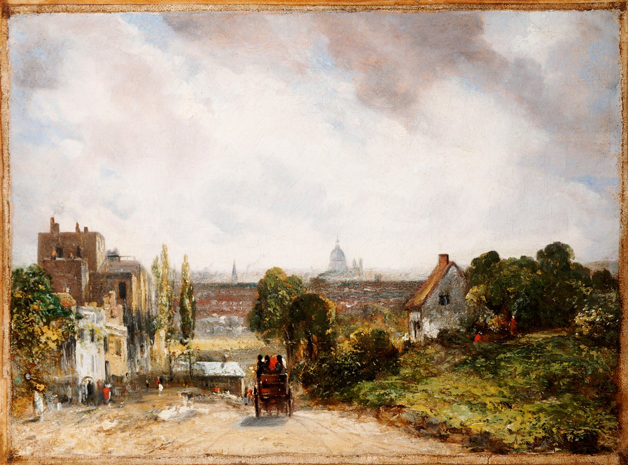 Uitzicht op de stad Londen vanuit Sir Richard Steele