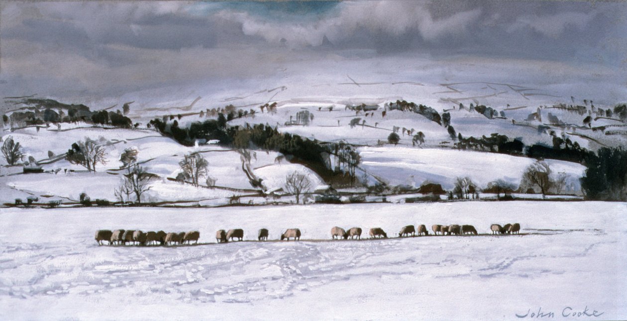 Wintervoer door John Cooke