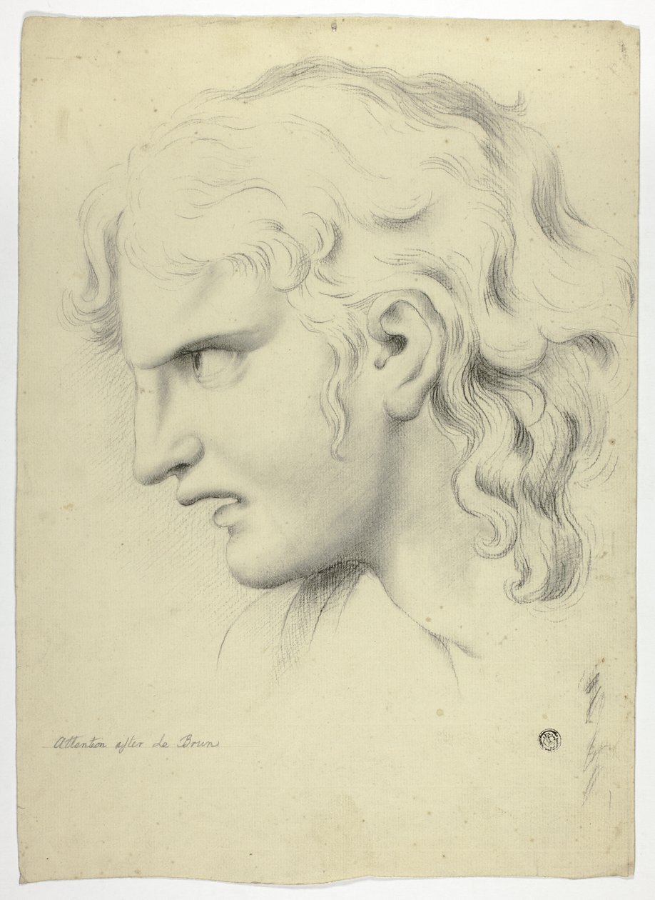 Attentie door John Downman