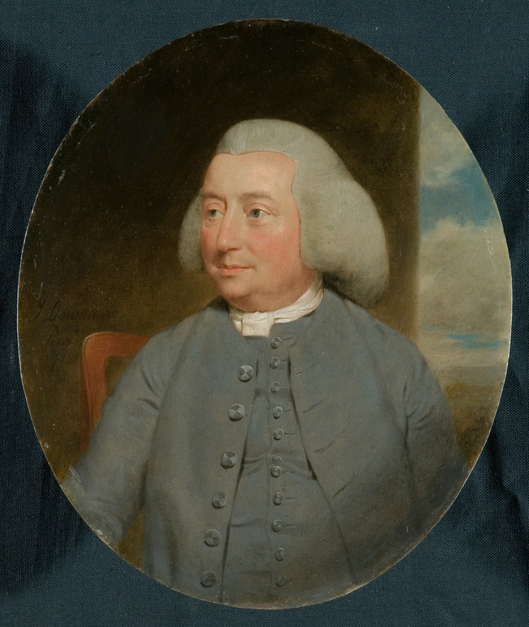 Portret van een man door John Downman
