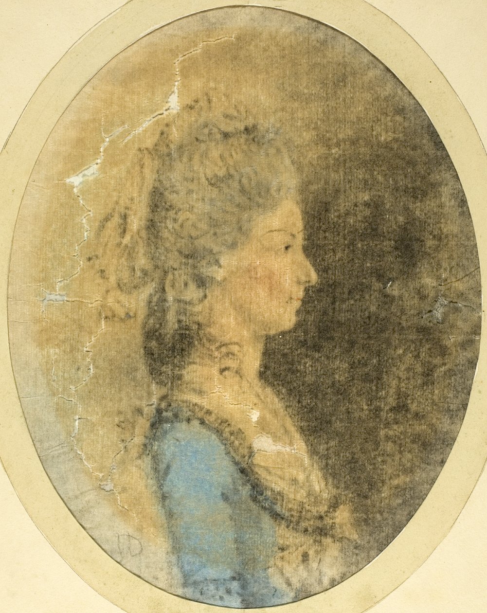 Portret van een Vrouw door John Downman