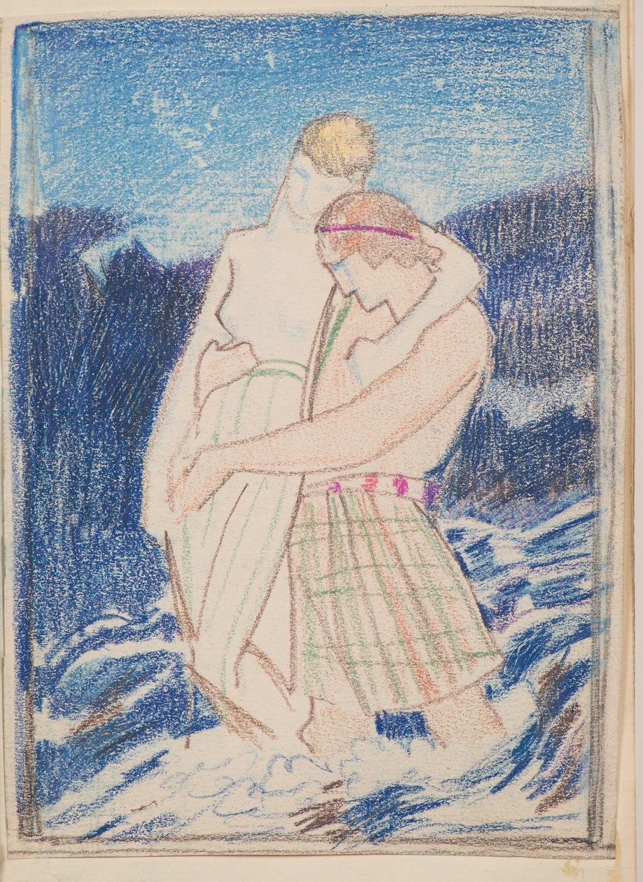 Naoise en Deirdre door John Duncan