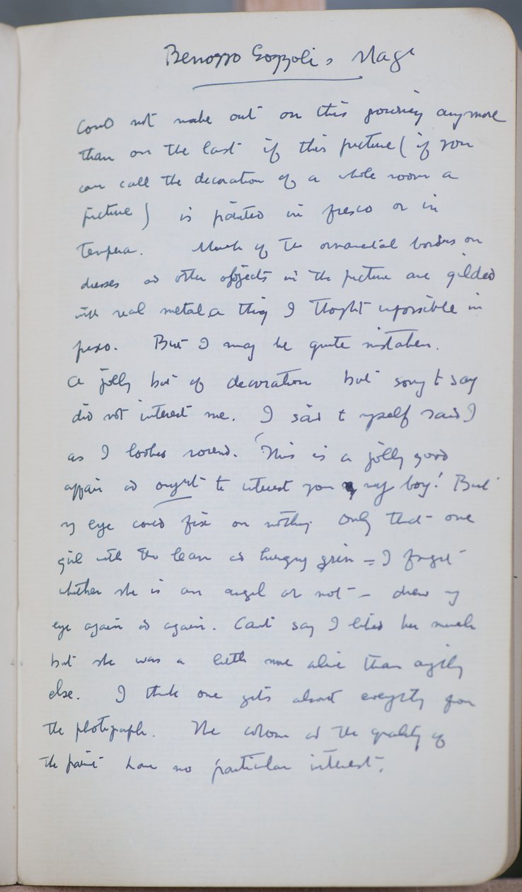 Schetsboek met 60 schetsen en illustraties, geschriften over tempera verf en kunstenaars waaronder Botticelli door John Duncan