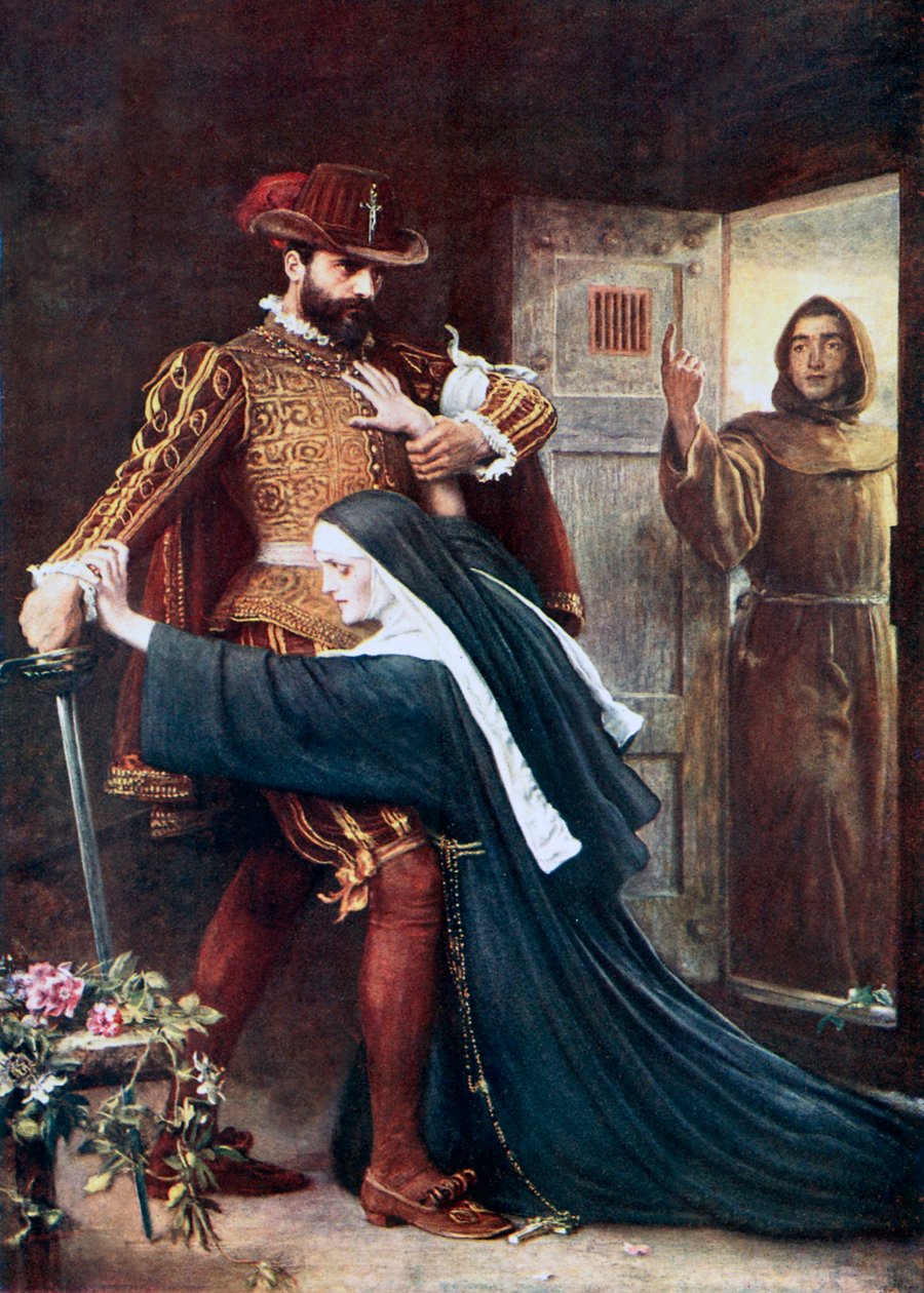 Barmhartigheid: Sint Bartholomeusdag door John Everett (after) Millais
