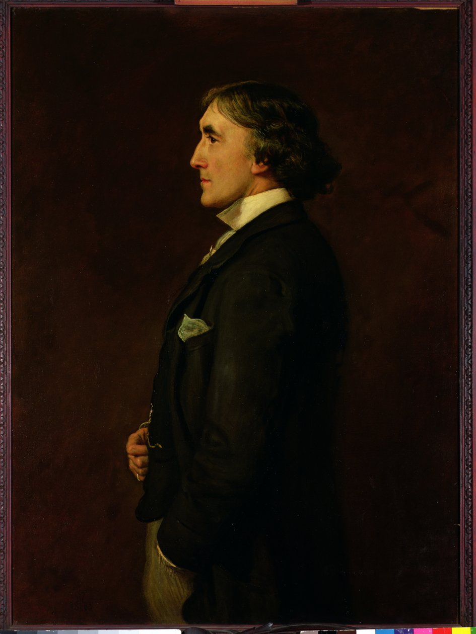 Portret van Henry Irving (1870-1919) door John Everett Millais