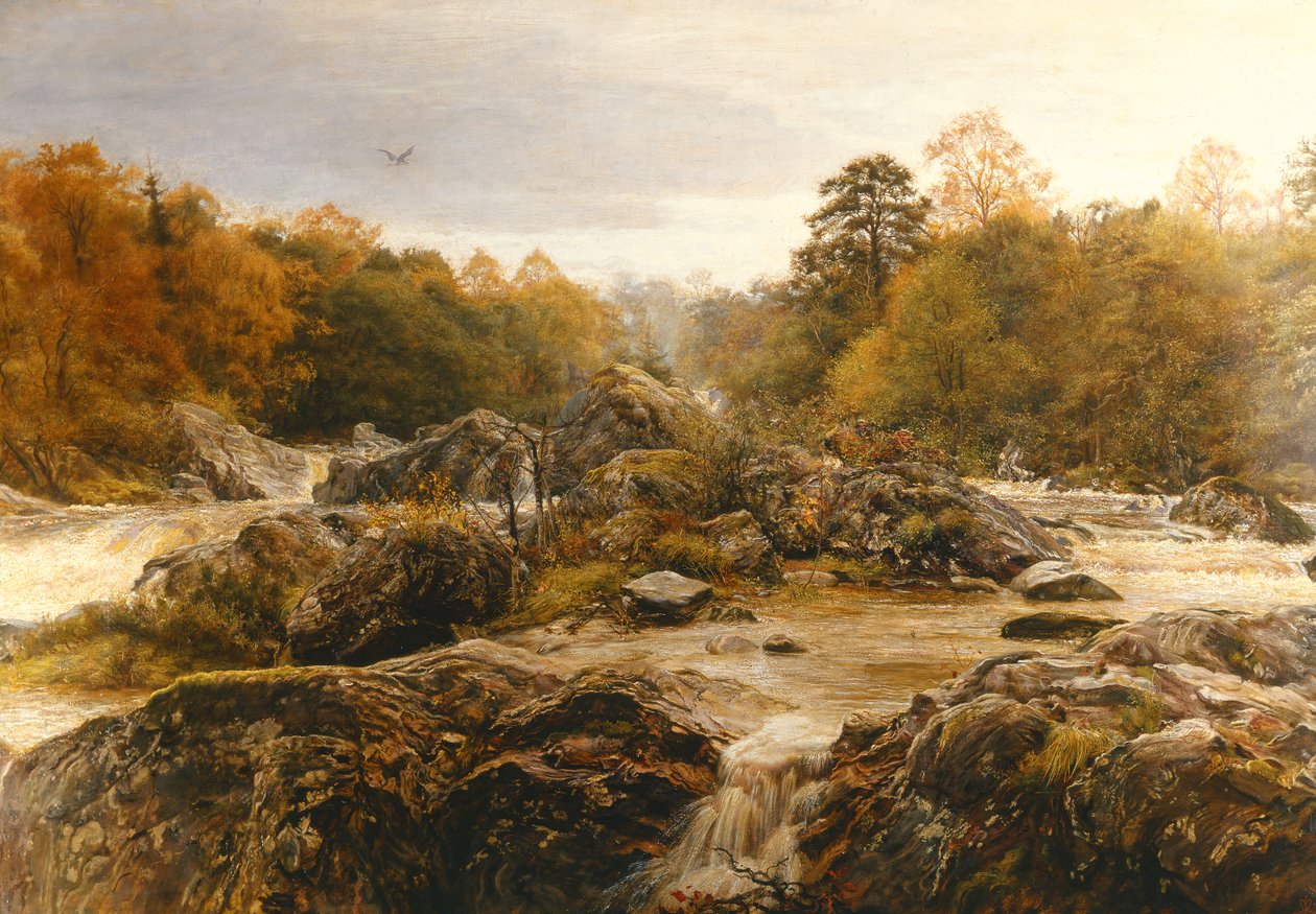 Het geluid van vele wateren, 1876 door John Everett Millais