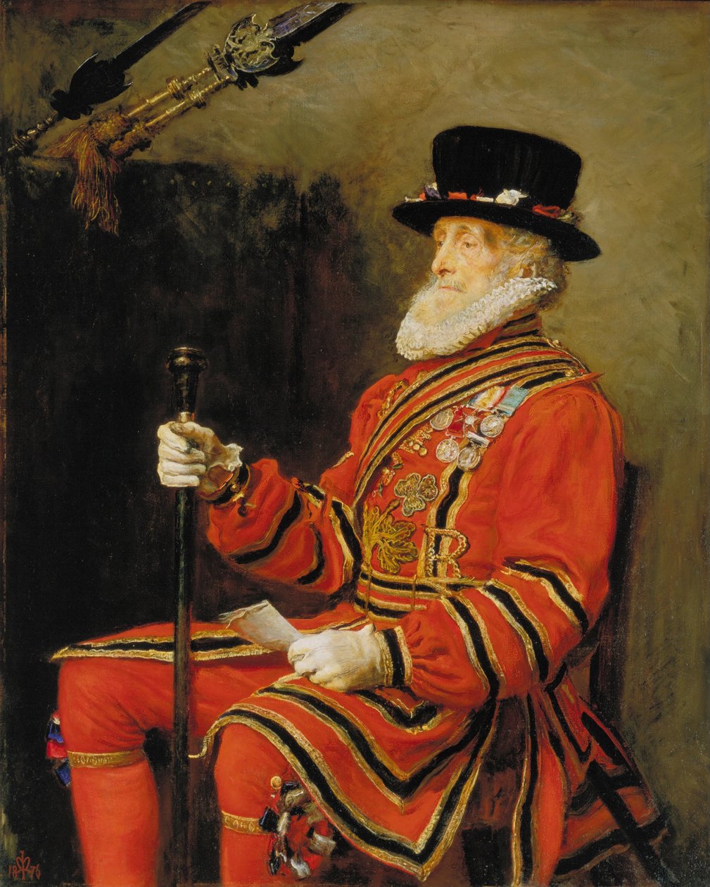 De Yeoman van de Wacht door John Everett Millais