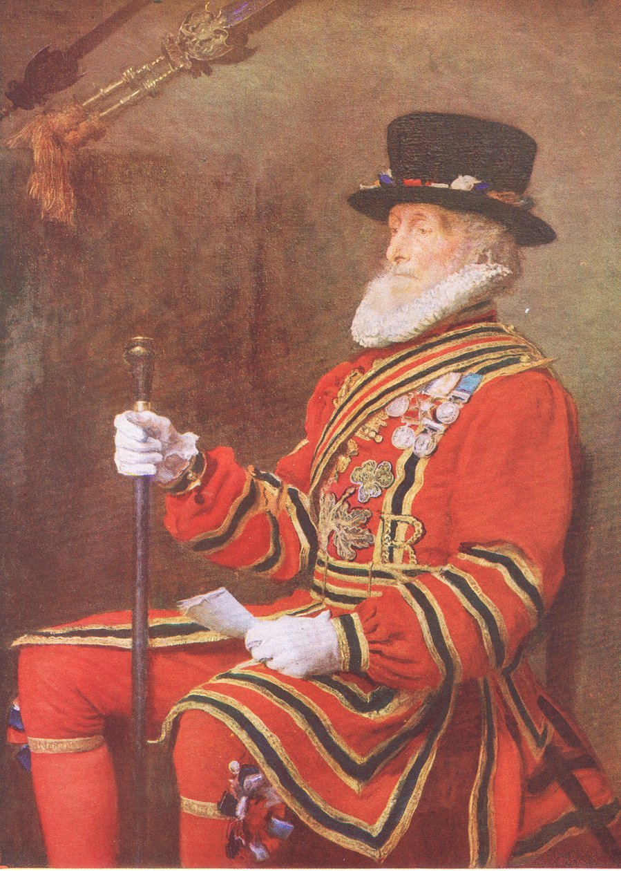 De Yeoman van de Garde, uit Mijn Magazine, uitgegeven 1922 door John Everett Millais