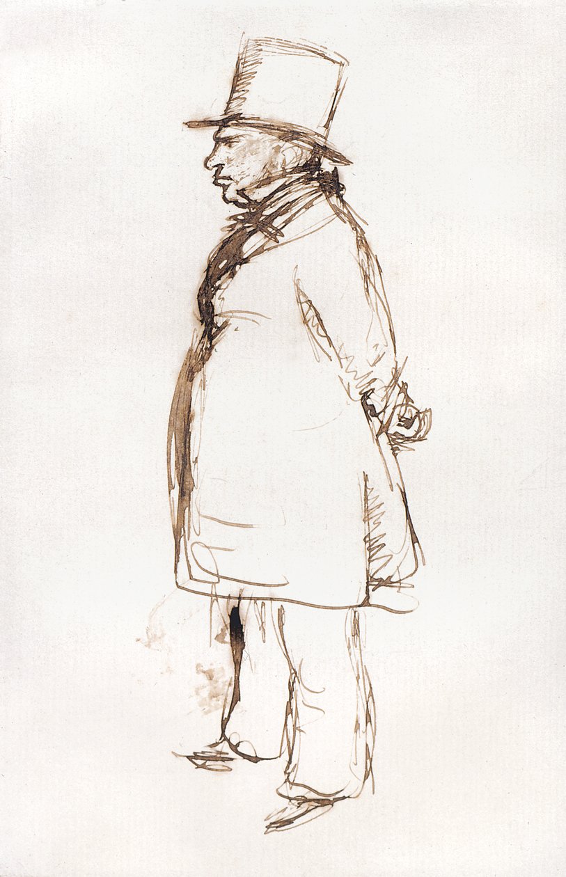 Turner Op Vernisdag Bij De Koninklijke Academie door John Everett Millais