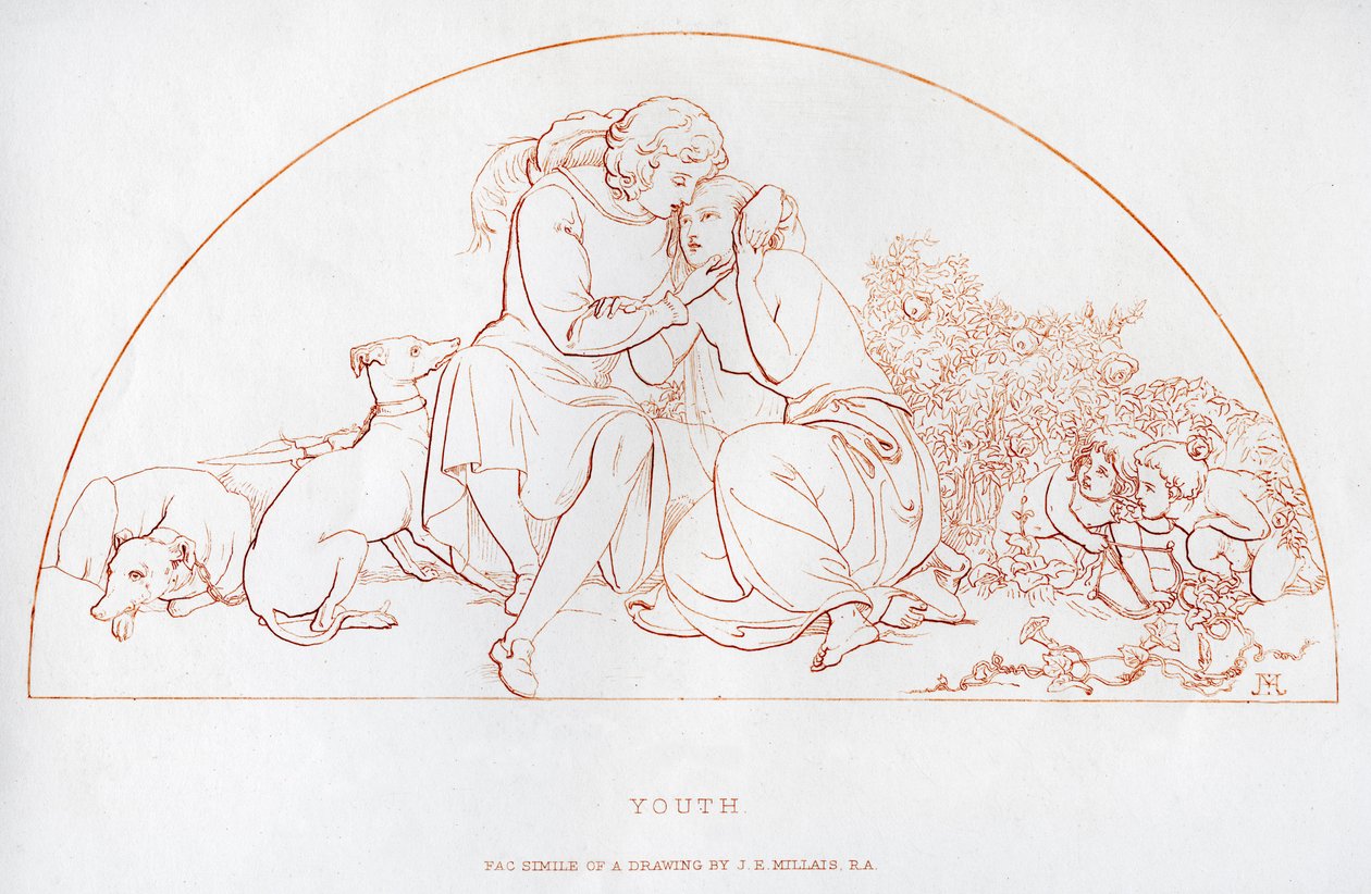Jeugd, 19e eeuw door John Everett Millais